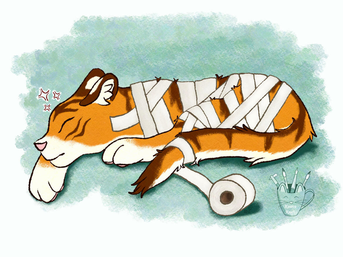 Wounded Tiger